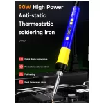 هویه 90W سرامیکی با دمای متغیر مکانیک MECHANIC HK-990 - Image 4