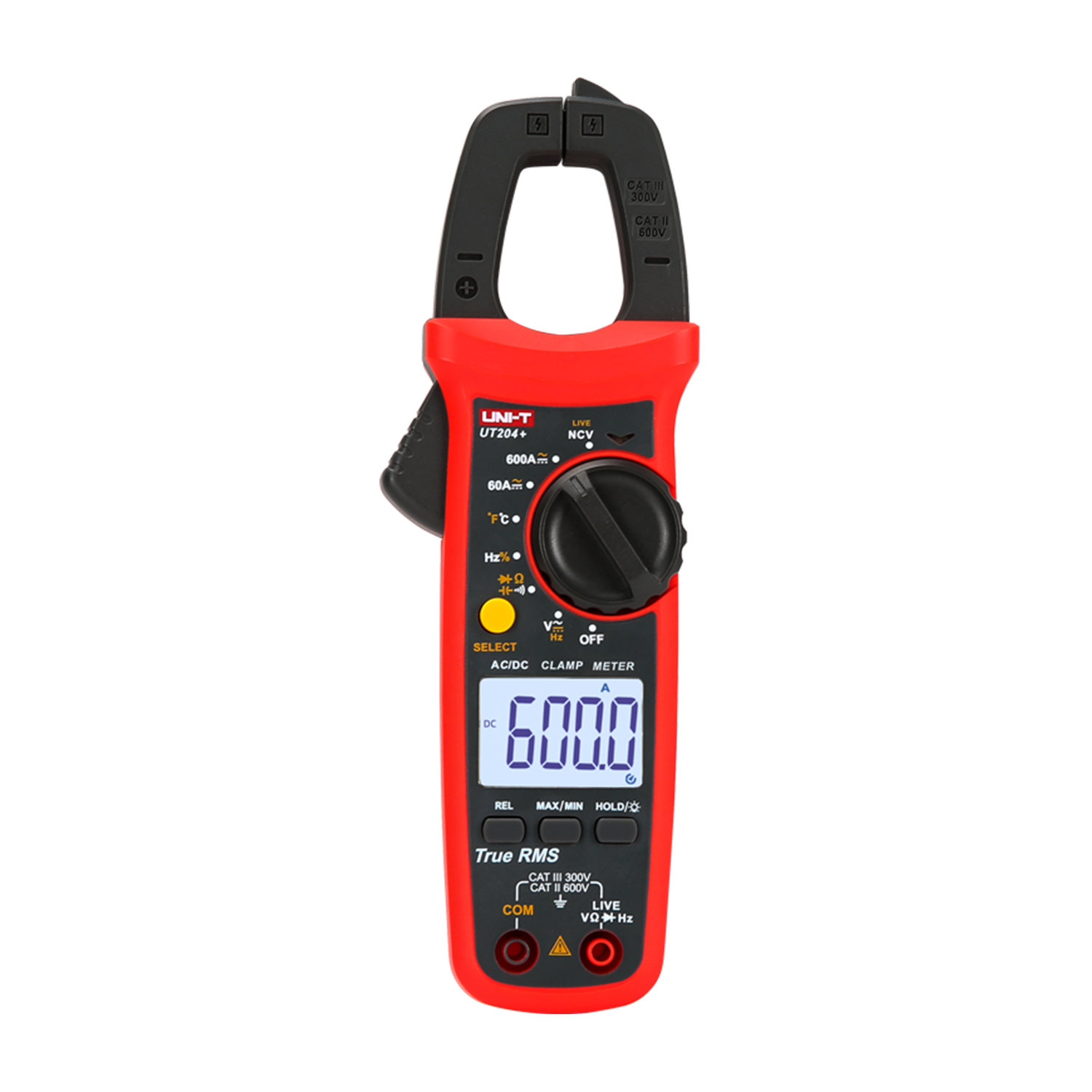 +Uni-T UT204 آمپرمتر کلمپی AC/DC یونیتی مدل +Uni-T UT204 - Image 1